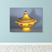 Toile Tureen avec design d'impression noir, c.1820 (Insitu (Plancher de Bois))