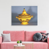 Toile Tureen avec design d'impression noir, c.1820 (Insitu(Salon))