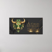 Toile Türelem | Motiváció | Marché Bull (Recto)