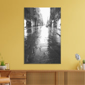 Toile Turin Italie, Soirée Rue Humide (Insitu(Salon))