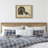 Toile Turkeys Standard Bronze Portrait (Insitu(Chambre))