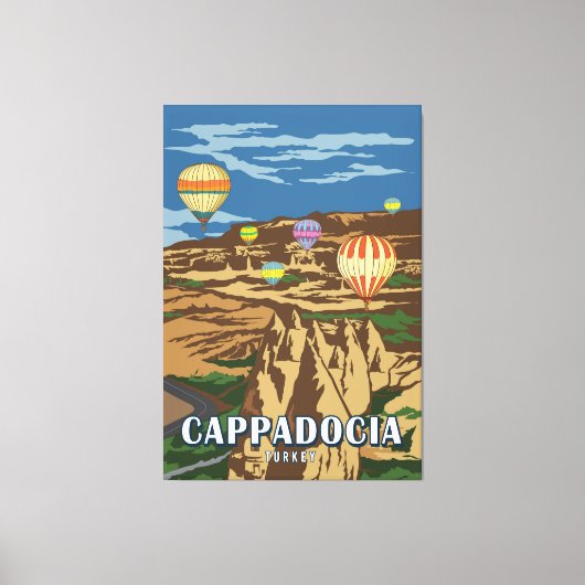 Toile Turquie de la Cappadoce (Recto)