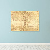 Toile Turquie, Empire ottomanCarte panoramiqueTurquie (Insitu (Plancher de Bois))