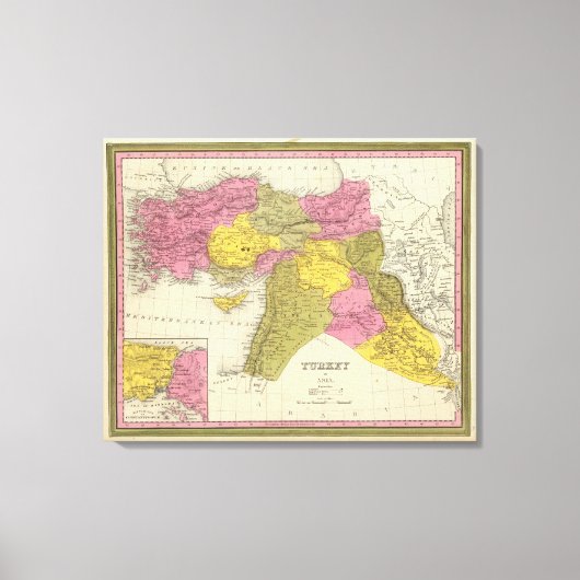 Toile Turquie En Asie (Recto)