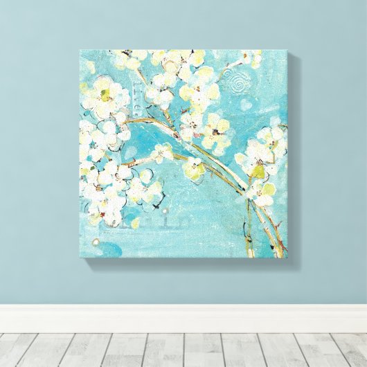 Toile Turquoise en direct (Insitu (Plancher de Bois))