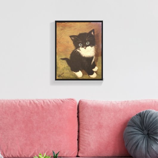 Toile Tuxedo Kitten (Insitu(Salon))
