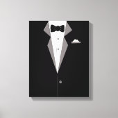 Toile Tuxedo Suit Art Canvas Imprimer (Recto)