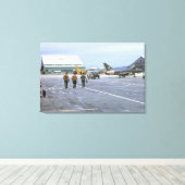 Toile Tuy Hoa Air Base Vietnam 1969 Wrapped Canvas (Insitu (Plancher de Bois))