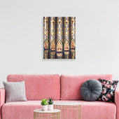 Toile Tuyaux d'orgue peints (Insitu(Salon))