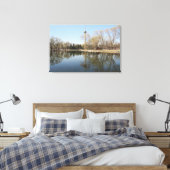 Toile tv tower lake (Insitu(Chambre))
