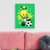 Toile TWEETY™ Team Brazil Soccer Graphic (Insitu(Salon))