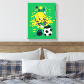 Toile TWEETY™ Team Brazil Soccer Graphic (Insitu(Chambre))