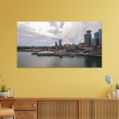 Toile Twilight du port de Vancouver (Insitu(Salon))