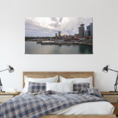 Toile Twilight du port de Vancouver (Insitu(Chambre))