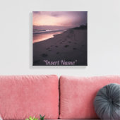 Toile Twilight en bord de mer (Insitu(Salon))