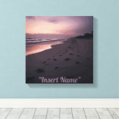 Toile Twilight en bord de mer (Insitu (Plancher de Bois))