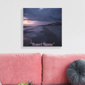 Toile Twilight en bord de mer (Insitu(Salon))