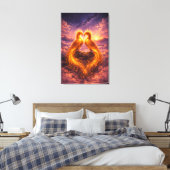 Toile Twin Phoenixes of Eternal Light (Insitu(Chambre))