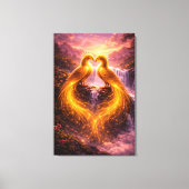 Toile Twin Phoenixes of Eternal Light (Recto)