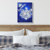 Toile Twinkle Guardian Angel Art enveloppé peinture en t (Insitu(Chambre))
