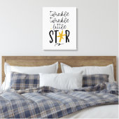 Toile Twinkle Twinkle Little Star Doodle (Insitu(Chambre))