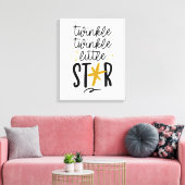 Toile Twinkle Twinkle Little Star Doodle (Insitu(Salon))