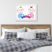TOILE TWINS (Insitu(Chambre))