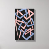 Toile Twisted Hues Canvas (Recto)