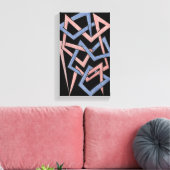 Toile Twisted Hues Canvas (Insitu(Salon))