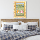 Toile Two nobles seated in a landscape, from the Small C (Insitu(Chambre))
