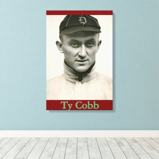 Toile Ty Cobb (Insitu (Plancher de Bois))