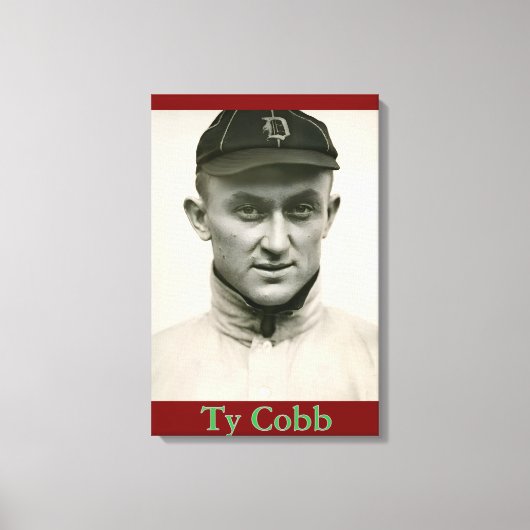 Toile Ty Cobb (Recto)