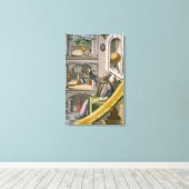 Toile Tycho Brahe (1546-1601), âgé de 40 ans, parmi ses  (Insitu (Plancher de Bois))