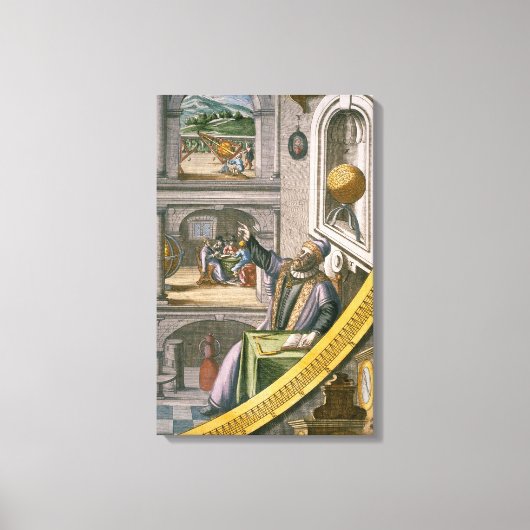 Toile Tycho Brahe (1546-1601), âgé de 40 ans, parmi ses  (Recto)