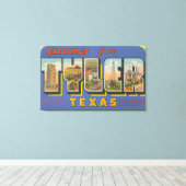 Toile Tyler, TexasScènes de grandes lettresTyler, TX (Insitu (Plancher de Bois))