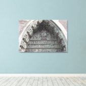 Toile Tympanum du portail gauche (Insitu (Plancher de Bois))