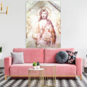 Toile Tympanum représentant la bénédiction du sauveur, 1 (Insitu(Salon))