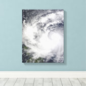 Toile Typhon Parme 2 (Insitu (Plancher de Bois))