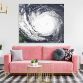 Toile Typhon Phanfone (Insitu(Salon))