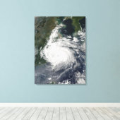 Toile Typhon Sinlaku (Insitu (Plancher de Bois))