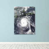 Toile Typhon Sinlaku 2 (Insitu (Plancher de Bois))