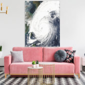 Toile Typhoon Tokage au sud du Japon (Insitu(Salon))