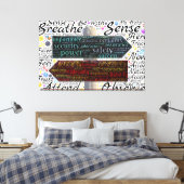Toile Typographie (Insitu(Chambre))