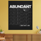 Toile Typographie d'affirmation abondante (Insitu(Salon))