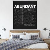 Toile Typographie d'affirmation abondante (Insitu(Chambre))