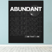 Toile Typographie d'affirmation abondante (Insitu (Plancher de Bois))