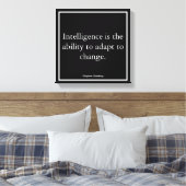 Toile Typographie du vol motivé par l'entreprise (Insitu(Chambre))