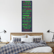 Typographie Inspirante pour Adolescents Personnali