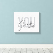 Toile Typographie moderne, simple, cool Vous Avez Ça (Insitu (Plancher de Bois))