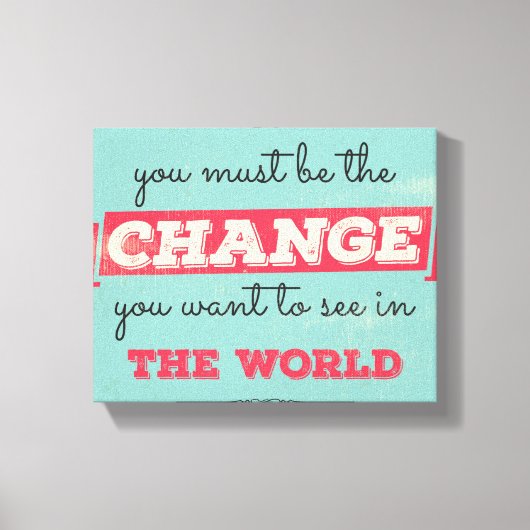 Toile Typographie vintage (Recto)